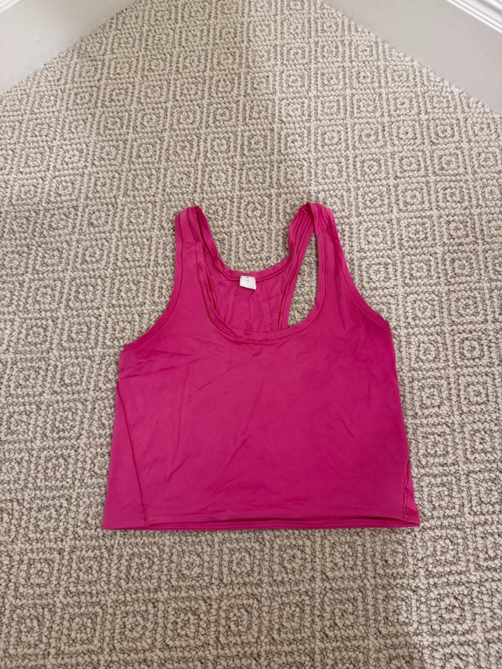 lululemon cropped Align tank top